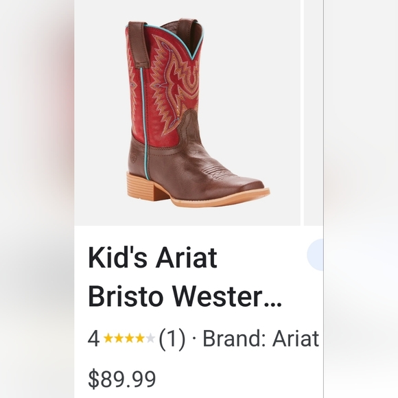 Kids Toddler Ariat Boots - Picture 2 of 12